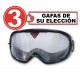 Pack de 3 gafas con Alcosimulator