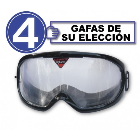 Pack de 4 gafas