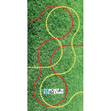 Alkohol parcour 1,50 x 3,00 m , für 2 Personen