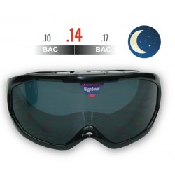 High level Impairment Goggle , SHADED, BAC of .10 - .17 