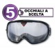 Pack de 5 gafas de simulación