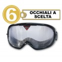 Pack with 6 impairment goggles