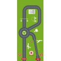 Percorso "test de Romberg" 3,50 x 1,50 m