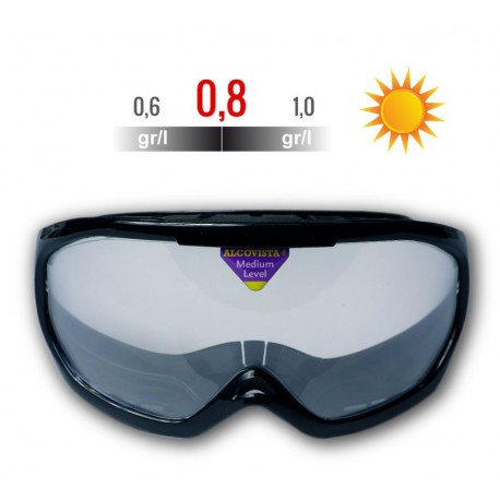Occhiali da Simulación alcolemia, visione GIORNO, tasa 0,4 ° - 0,6°